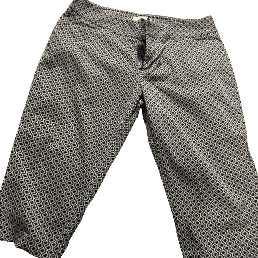 Coldwater Creek Black and White Patterned Men's Shorts